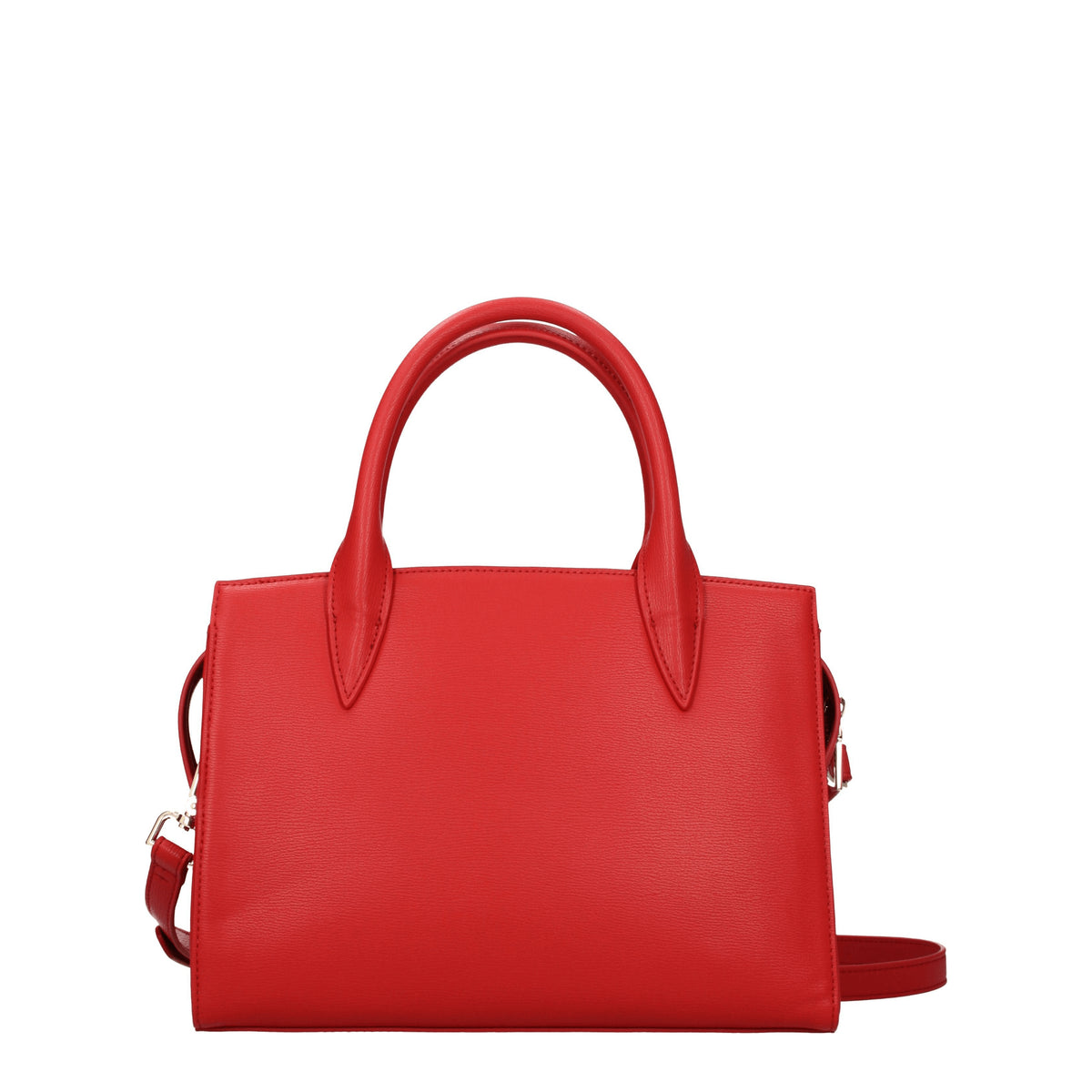 Love Moschino Borse a Mano Donna Poliuretano Rosso Rossetto