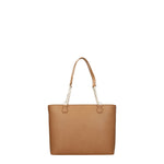 Love Moschino Borse a Spalla Donna Poliuretano Marrone Camel