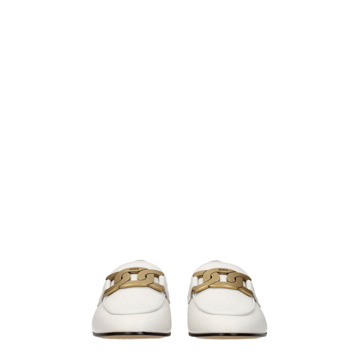 Tod's Mocassini Donna Pelle Bianco