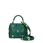 Valentino Garavani Borse a Mano roman stud Donna Pelle Verde Smeraldo