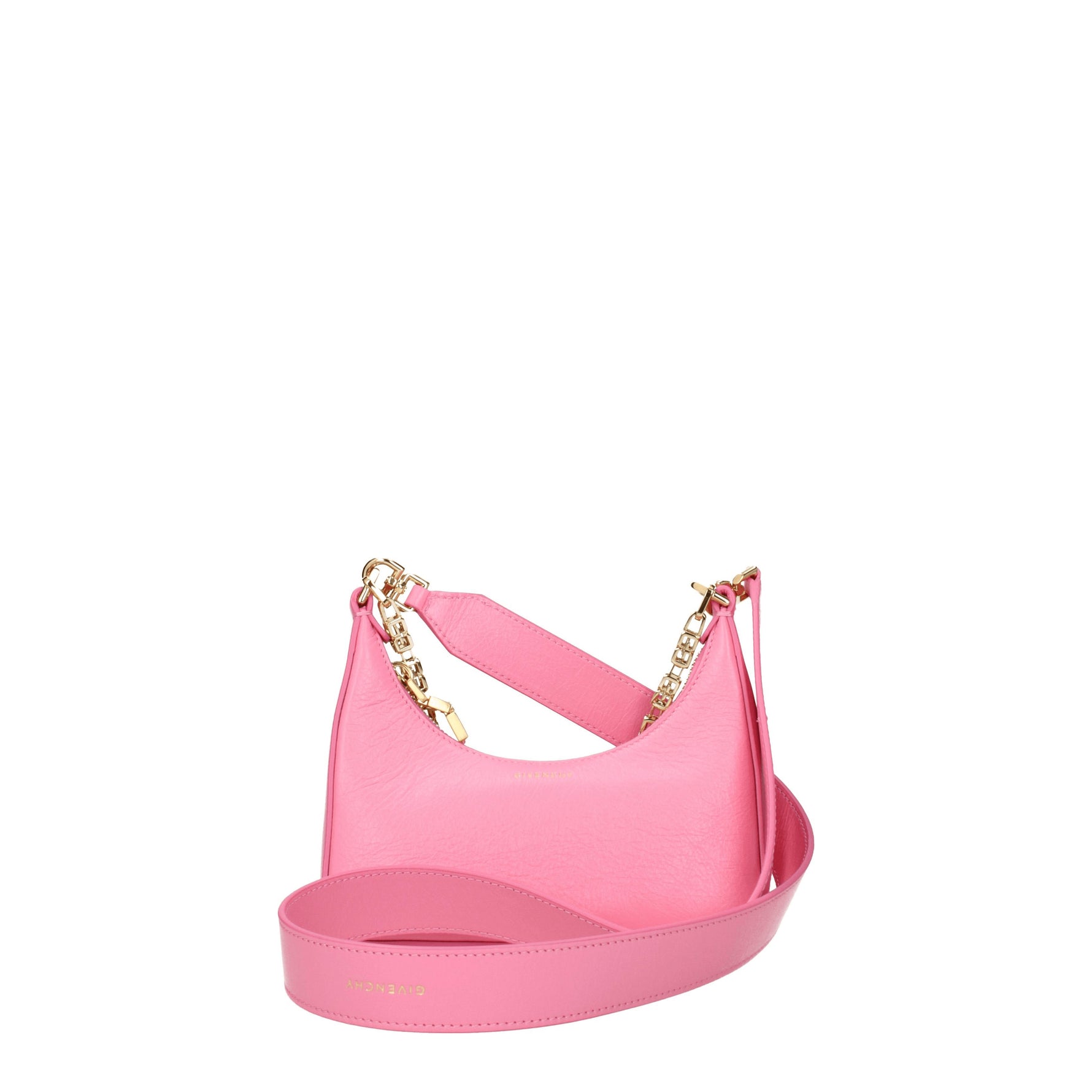 Givenchy Borse a Spalla moon cut out Donna Pelle Rosa Rosa Brillante