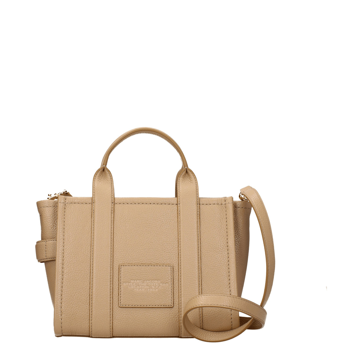 Marc Jacobs Borse a Mano Donna Pelle Beige Camel