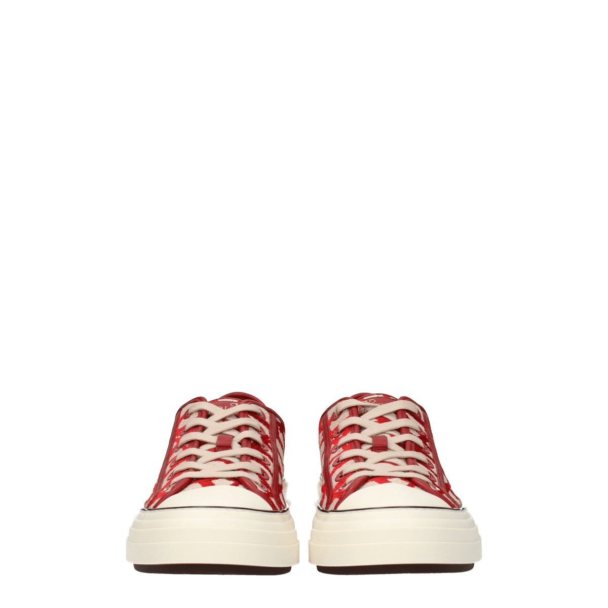 Valentino Garavani Sneakers Donna Tessuto Rosso