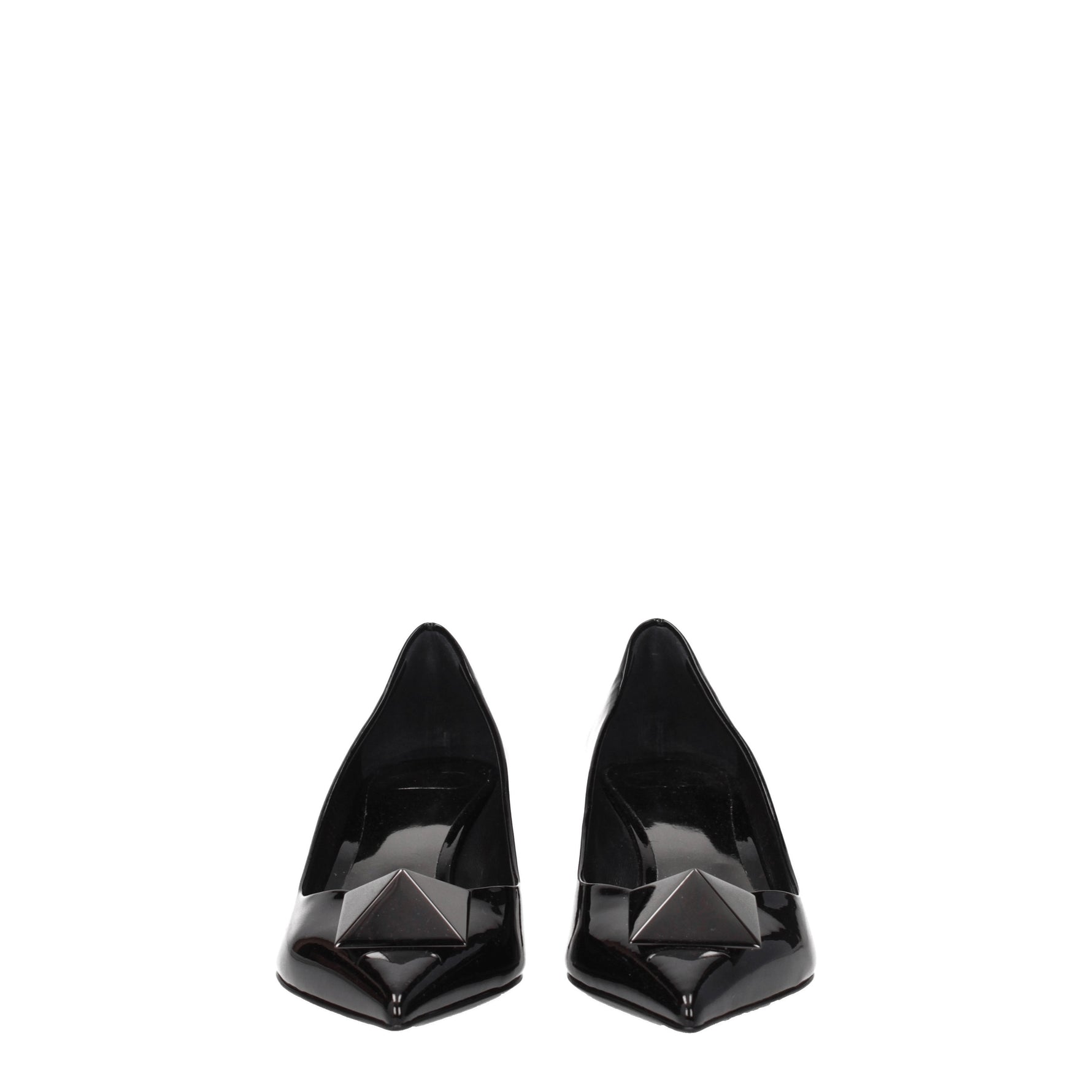 Valentino Garavani Décolleté one stud Donna Vernice Nero