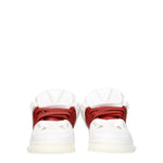 Valentino Garavani Sneakers Donna Pelle Bianco Rosso