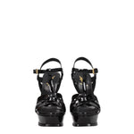 Saint Laurent Sandali tribute Donna Vernice Nero