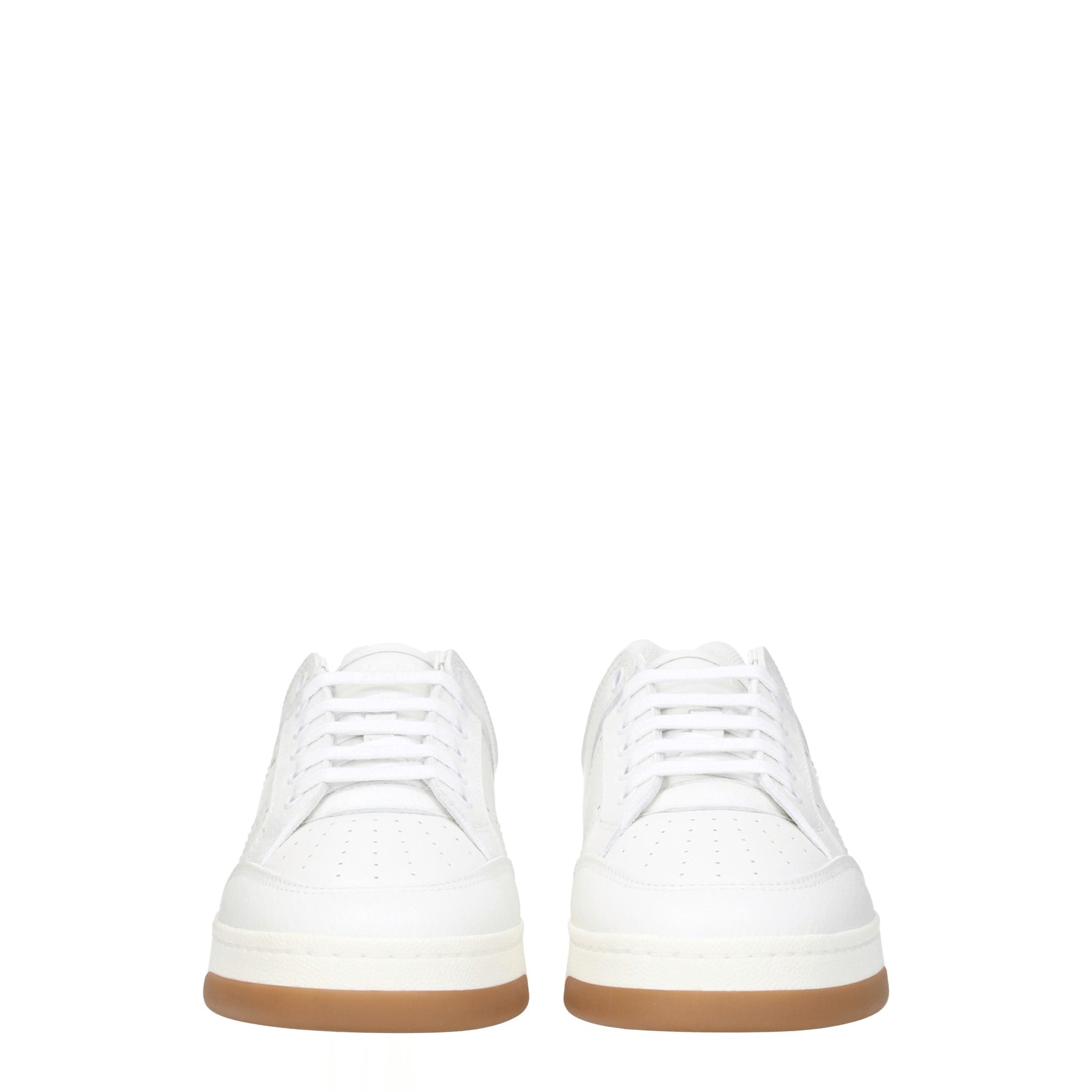 Saint Laurent Sneakers Uomo Pelle Bianco