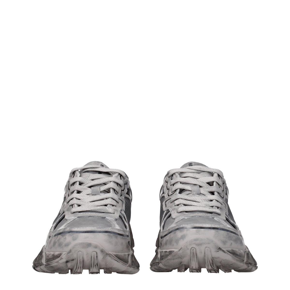 Heron Preston Sneakers Uomo Tessuto Grigio Grigio Scuro