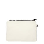 Barrow Pochette Donna Tessuto Beige Burro