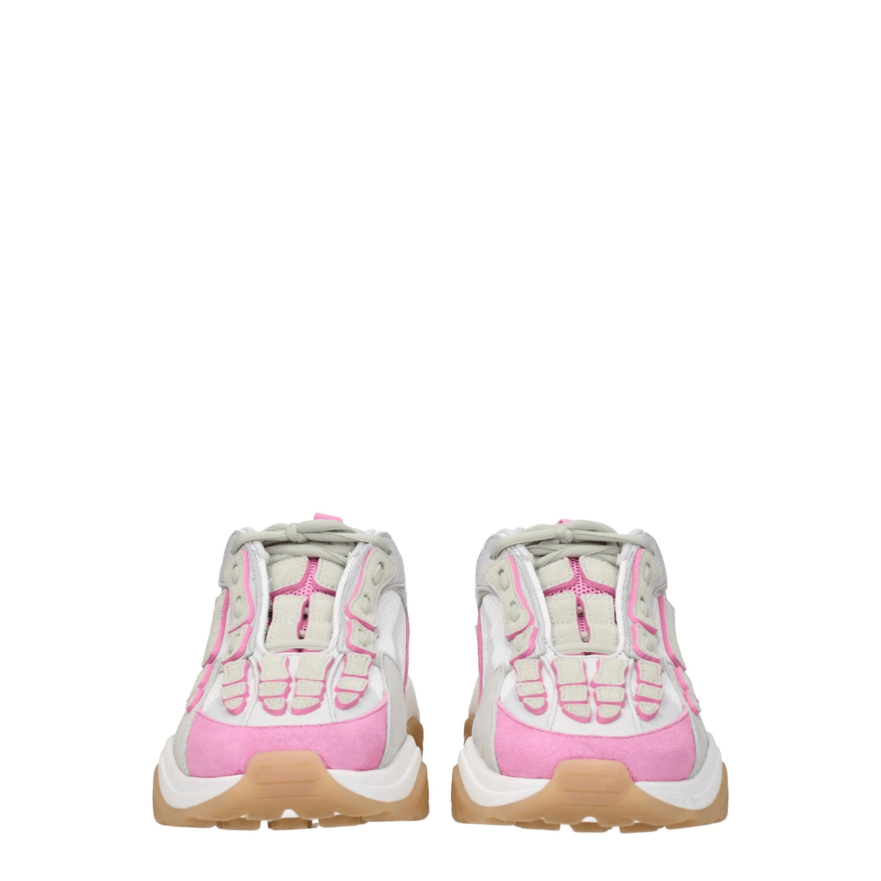 Amiri Sneakers Donna Tessuto Bianco Rosa