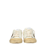 Golden Goose Sneakers super star Uomo Pelle Beige Crema