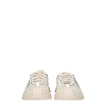 Dolce&Gabbana Sneakers Donna Tessuto Beige Ghiaccio