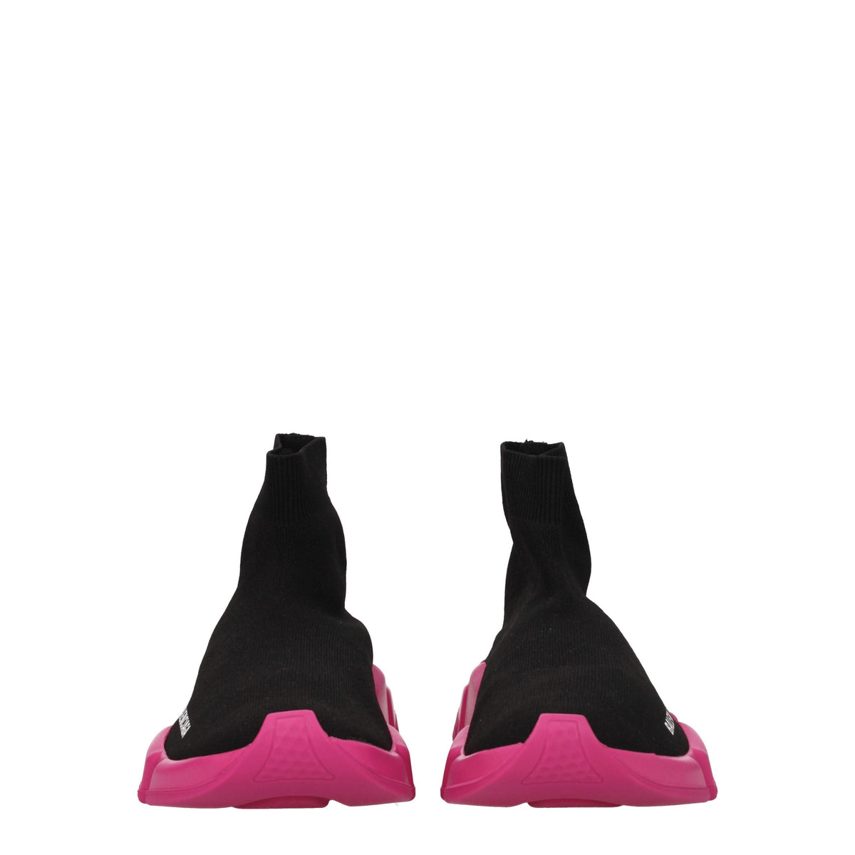 Balenciaga Sneakers Donna Tessuto Nero Fuxia