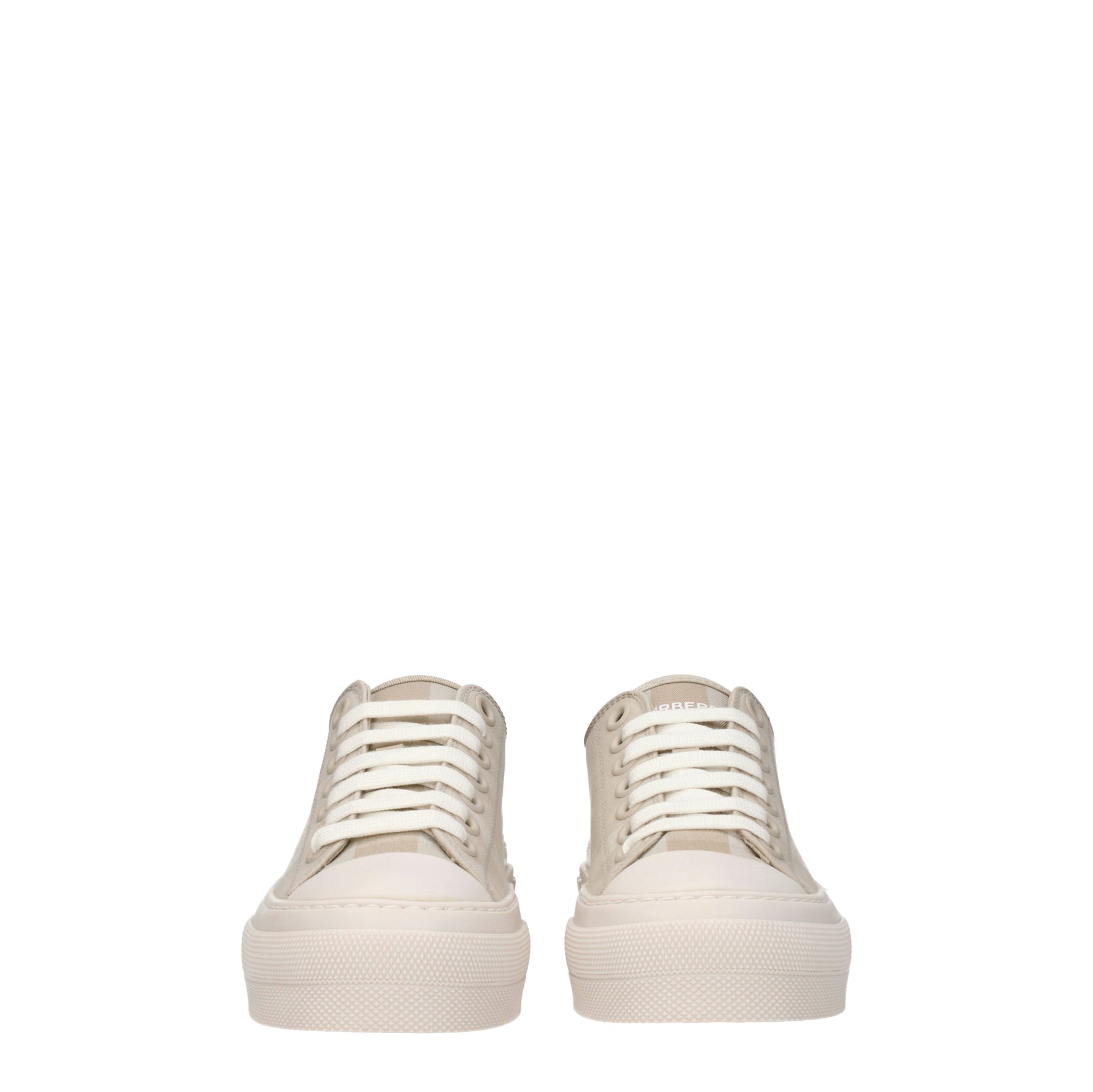 Burberry Sneakers Donna Tessuto Beige