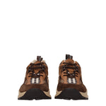 Burberry Sneakers Uomo Camoscio Marrone Betulla