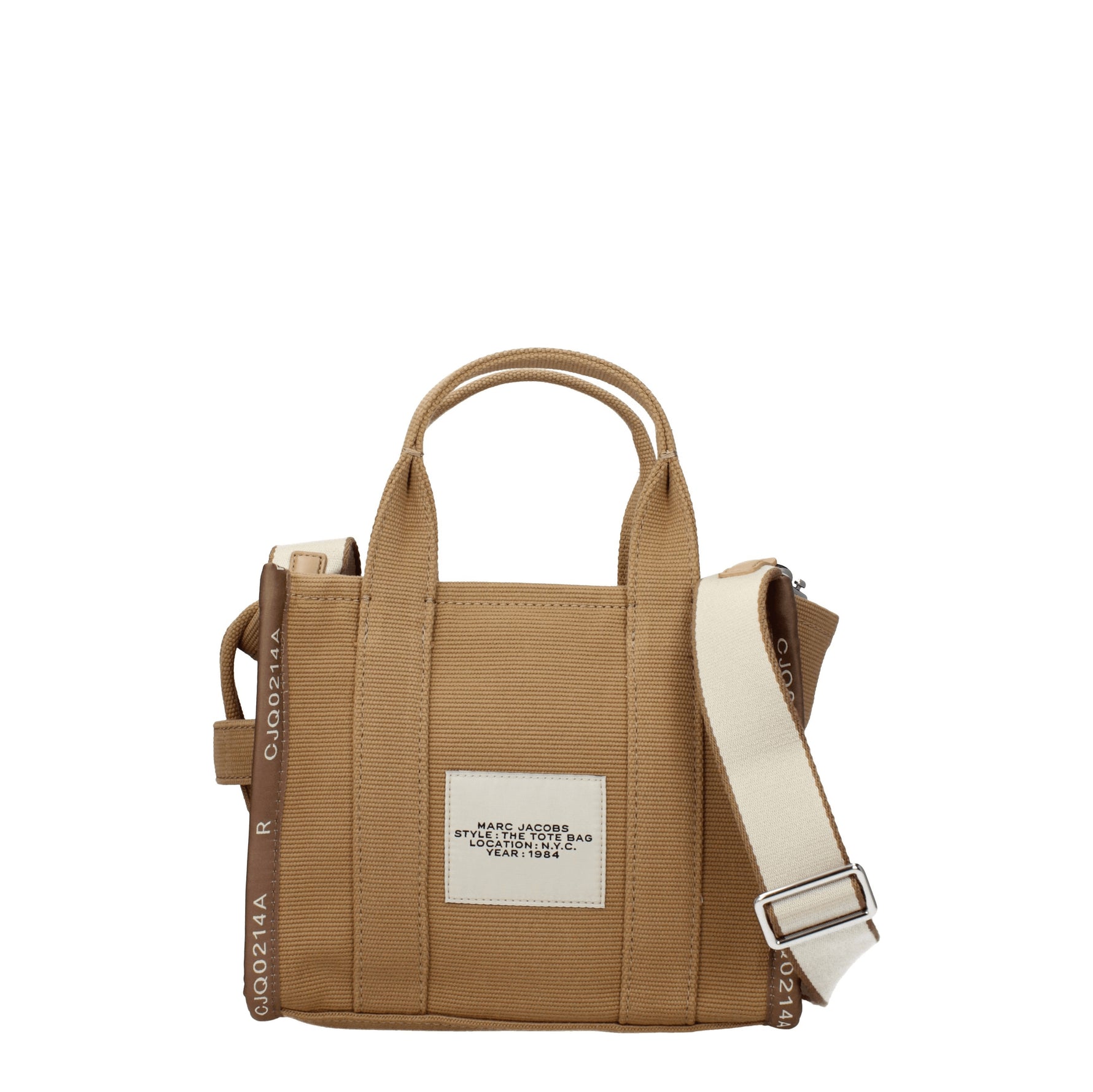 Marc Jacobs Borse a Mano Donna Tessuto Marrone Camel