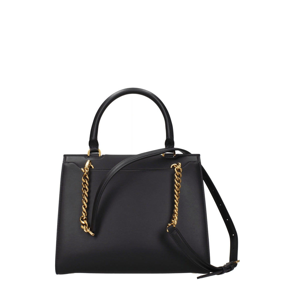 Salvatore Ferragamo Borse a Mano trifolio Donna Pelle Nero