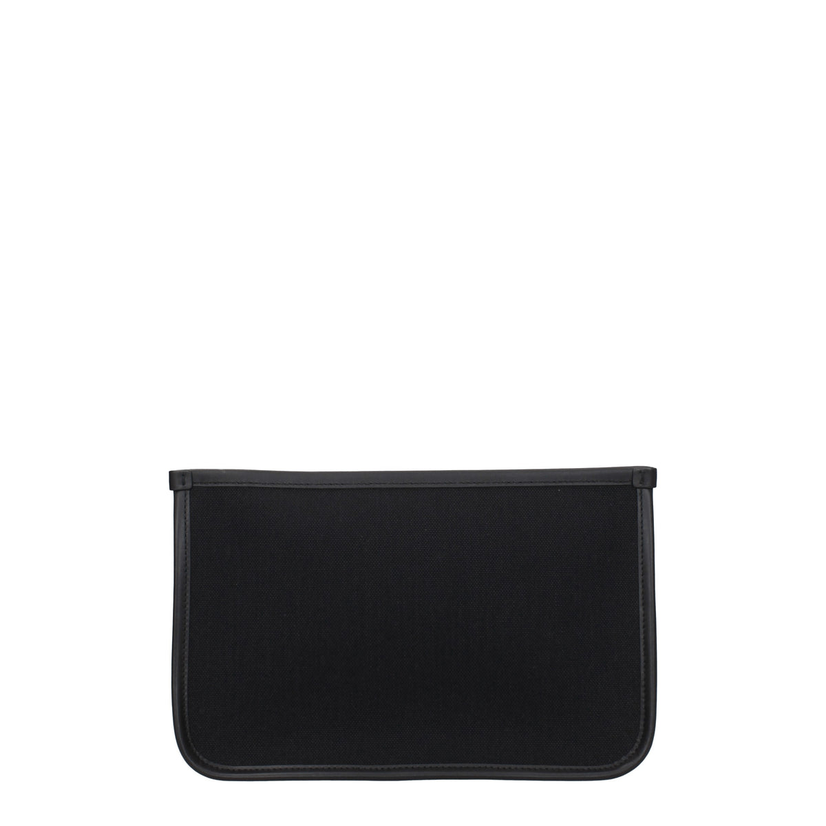 Salvatore Ferragamo Pochette Uomo Tessuto Nero