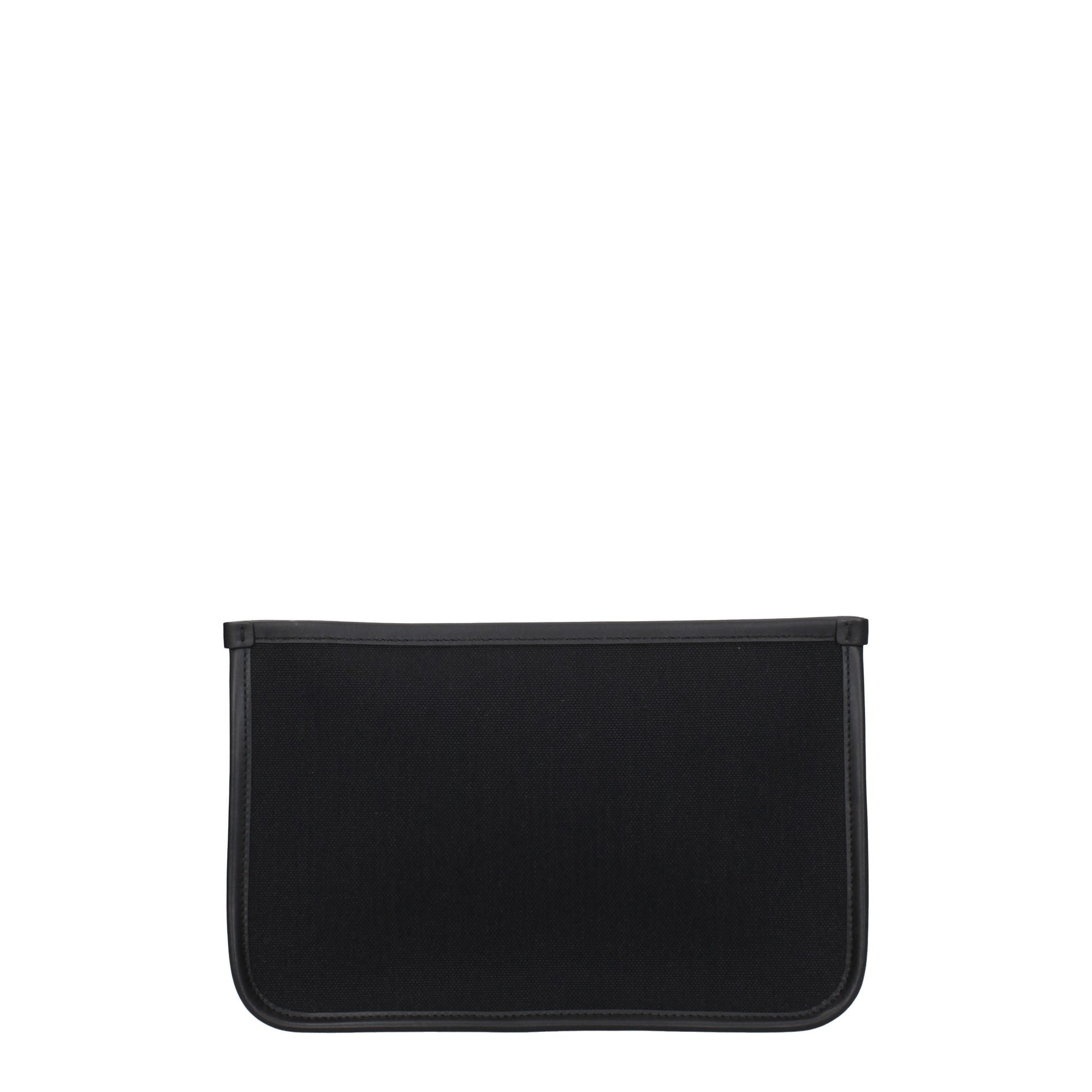 Salvatore Ferragamo Pochette Uomo Tessuto Nero