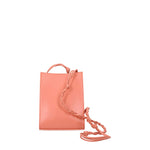 Jil Sander Borse a Tracolla tangle Donna Pelle Rosa Corallo