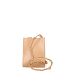 Jil Sander Borse a Tracolla tangle Donna Pelle Beige Bronzo