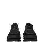 Balmain Sneakers Uomo Camoscio Nero