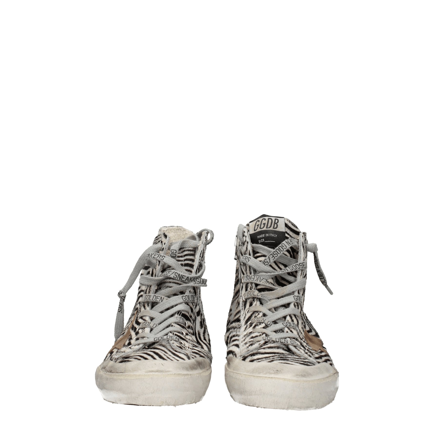 Golden Goose Sneakers francy Donna Cavallino Bianco Nero