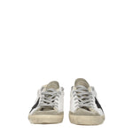 Golden Goose Sneakers super star Donna Pelle Bianco Nero