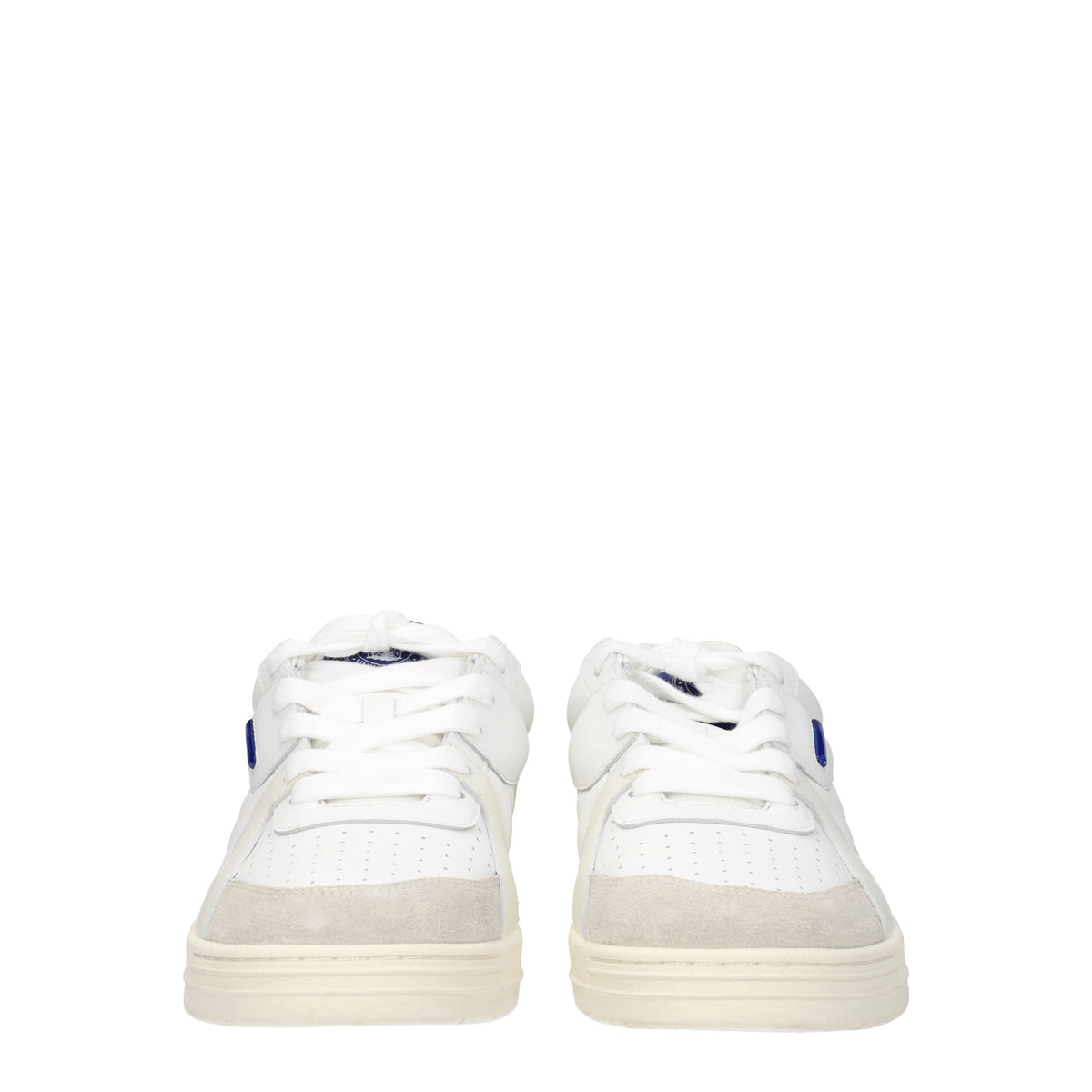 Palm Angels Sneakers Uomo Pelle Bianco Blu