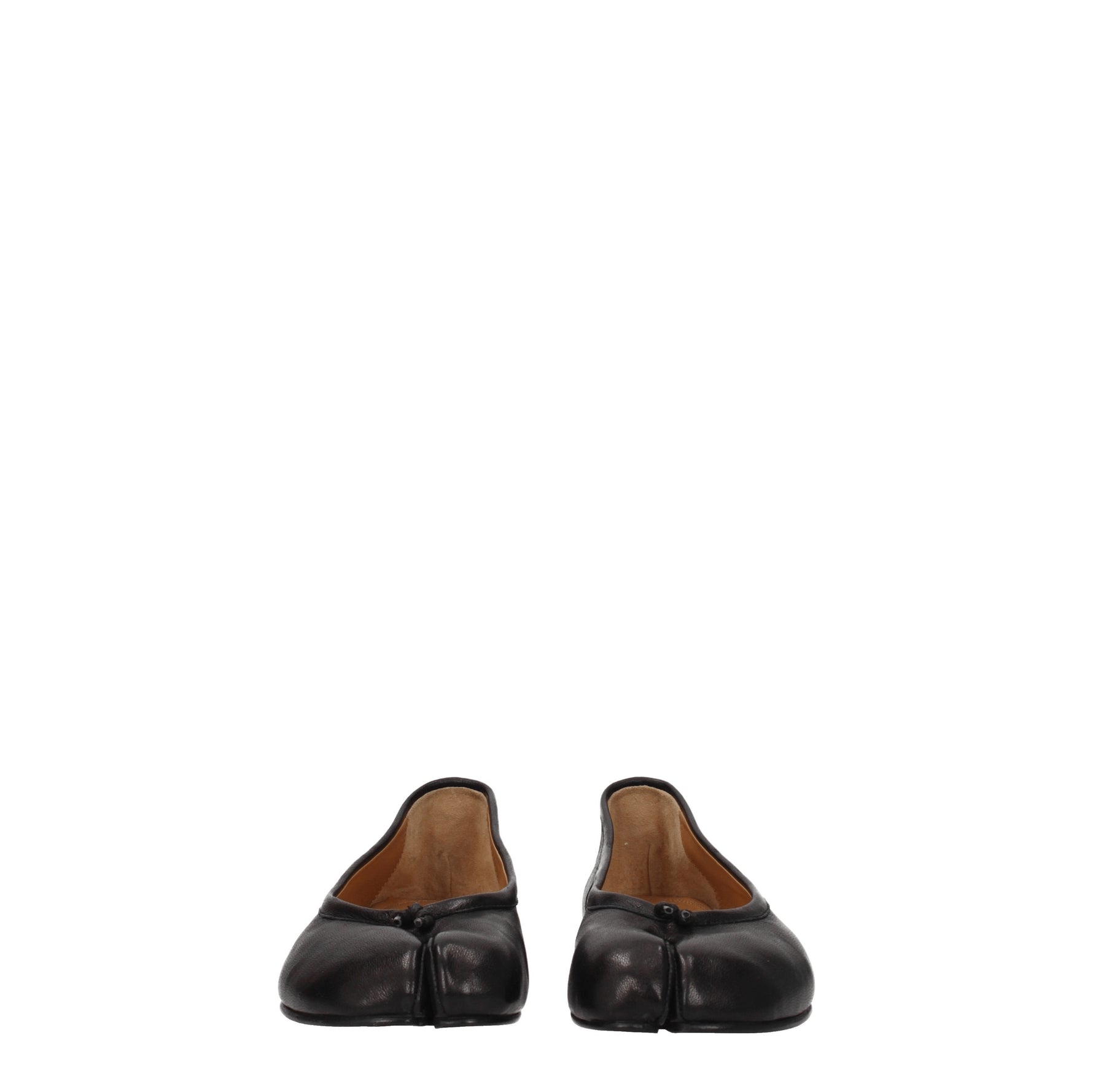 Maison Margiela Ballerine Donna Pelle Nero