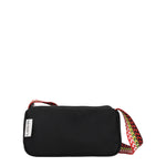 Lanvin Borse a Mano Donna Nylon Nero Multicolore