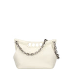 Alexander McQueen Borse a Mano the peak Donna Pelle Bianco Avorio