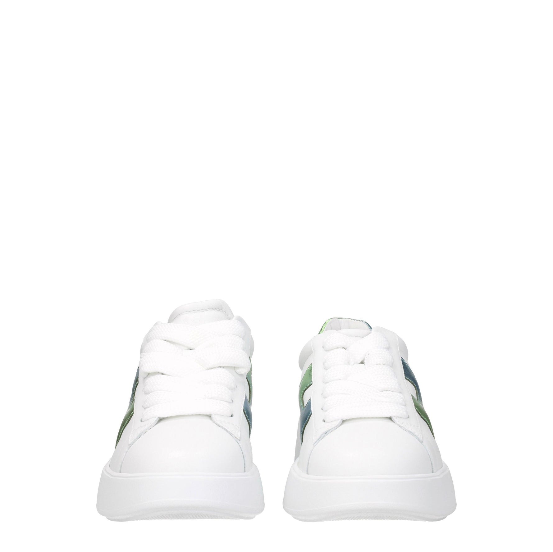 Hogan Sneakers Donna Pelle Bianco Multicolore