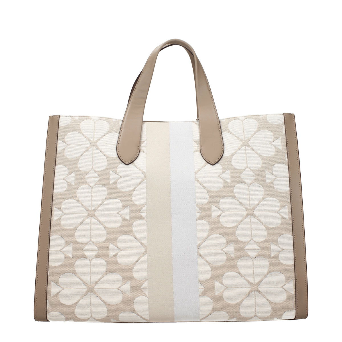 Kate Spade Borse a Mano Donna Tessuto Beige