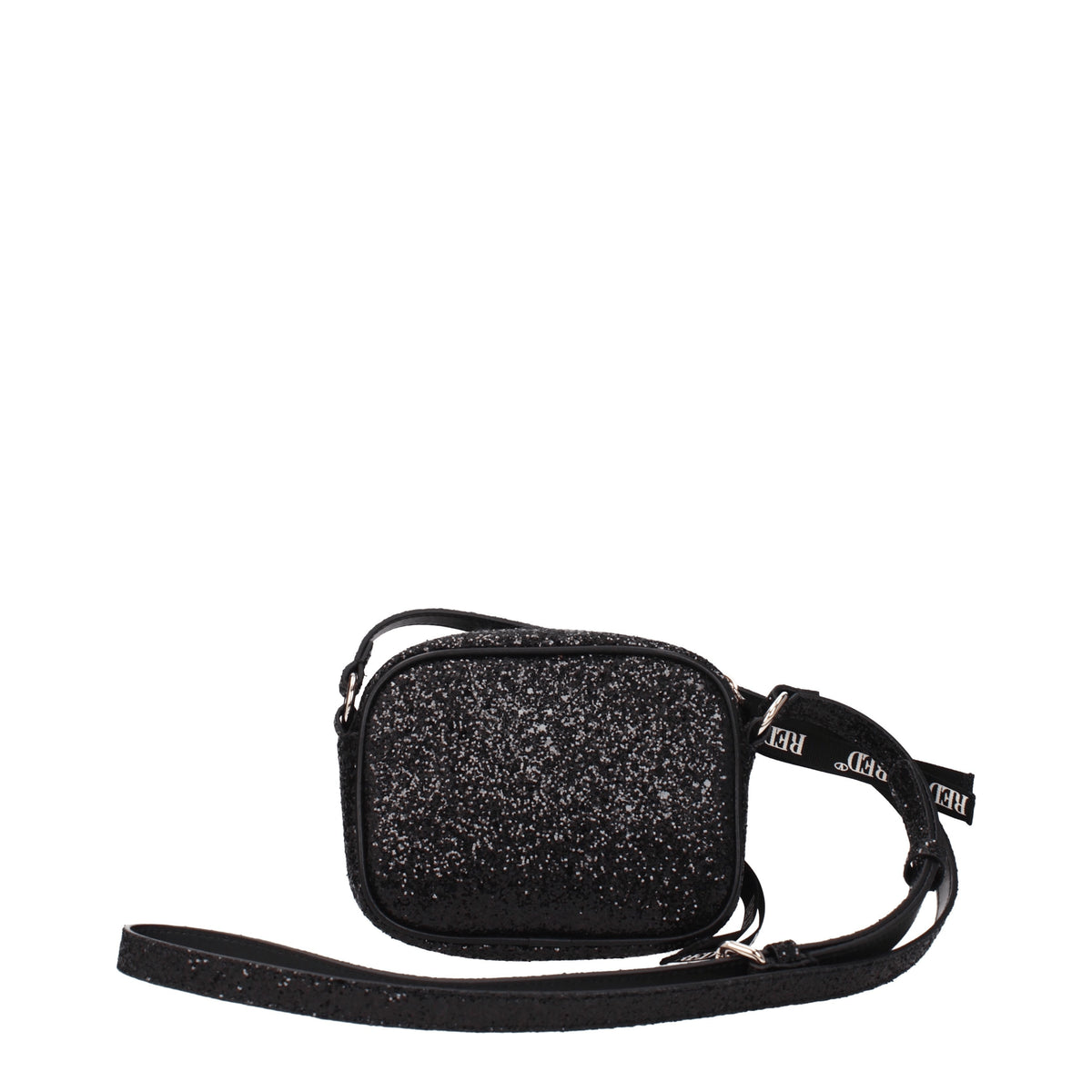 Red Valentino Borse a Tracolla Donna Glitter Nero