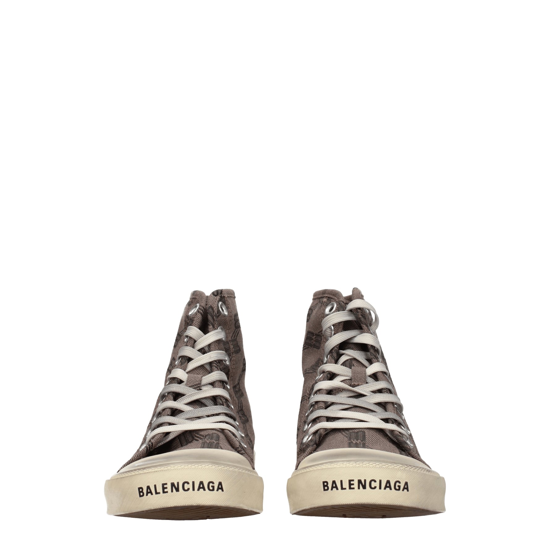 Balenciaga Sneakers Donna Tessuto Marrone Visone