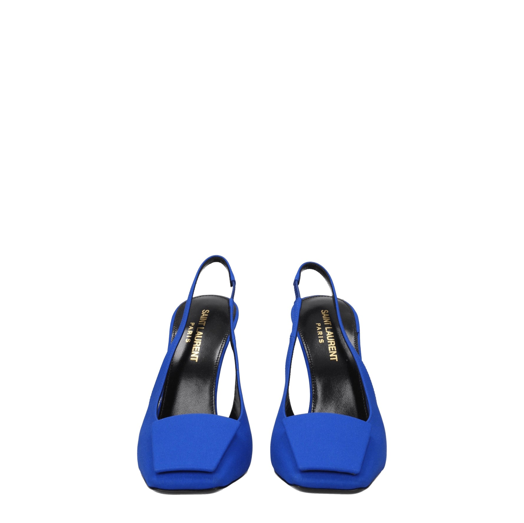 Saint Laurent Sandali george Donna Tessuto Blu