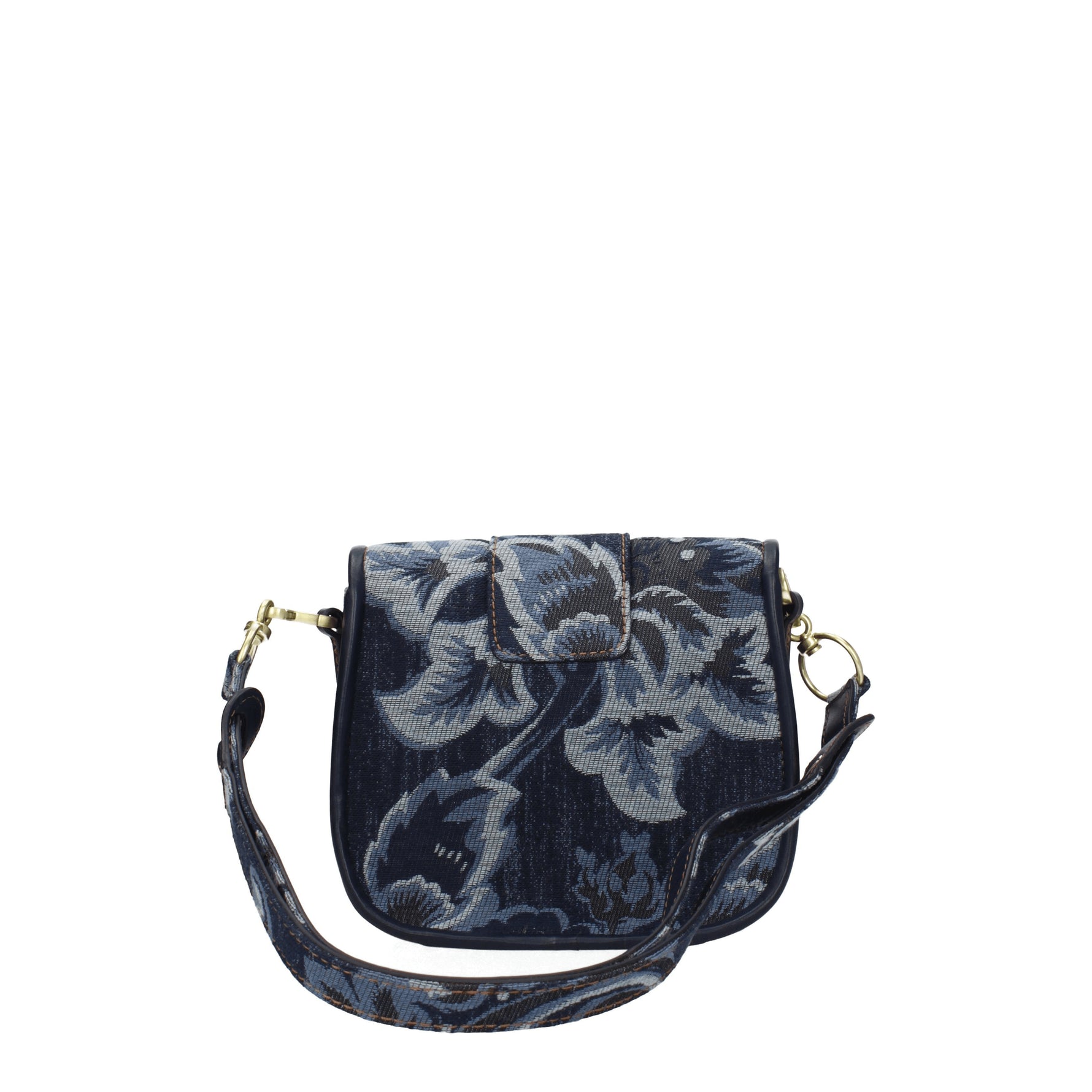 See by Chloé Borse a Tracolla saddie Donna Tessuto Blu Denim