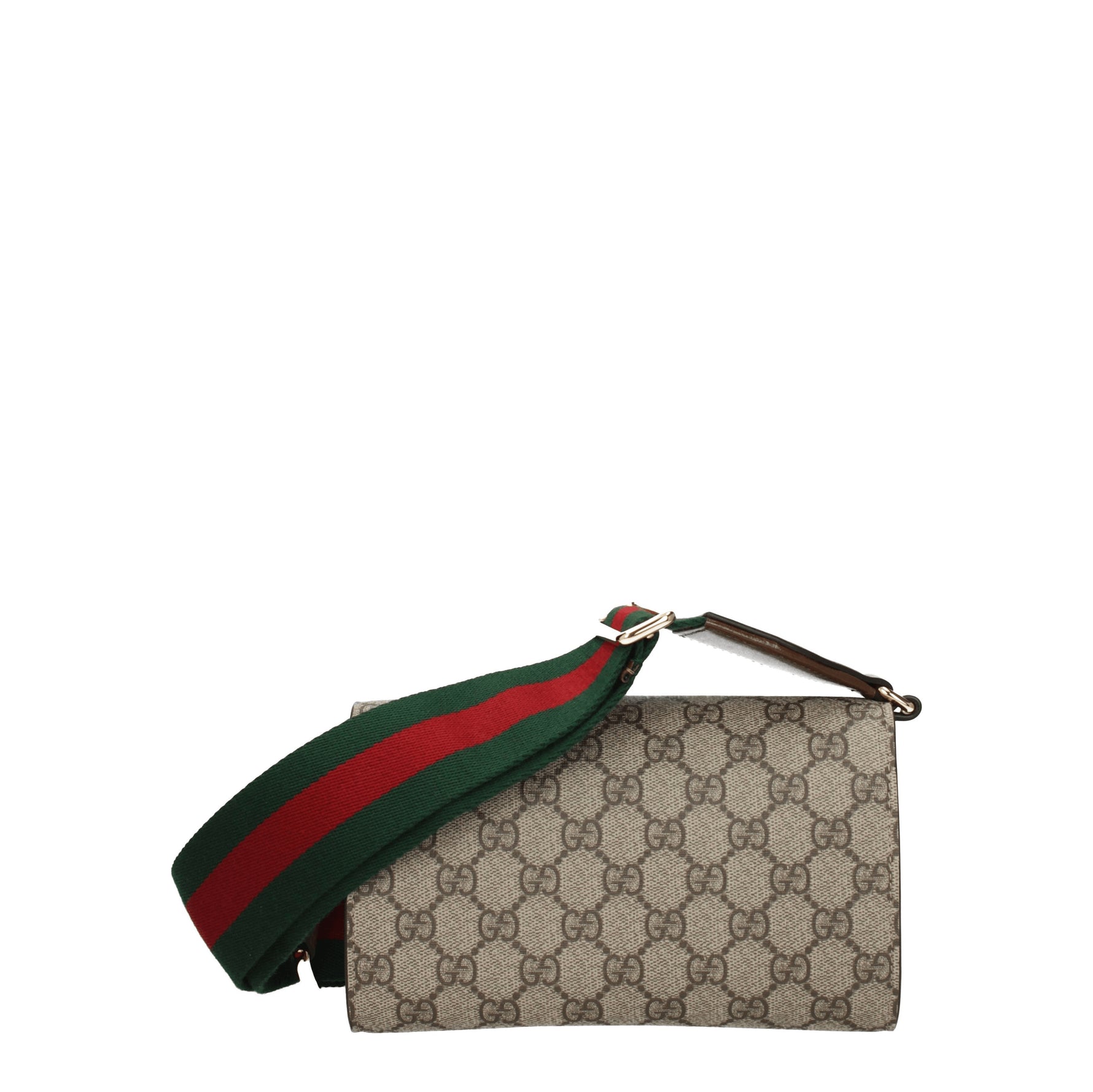 Gucci Pochette horsebit Donna Pelle Beige Cuoio