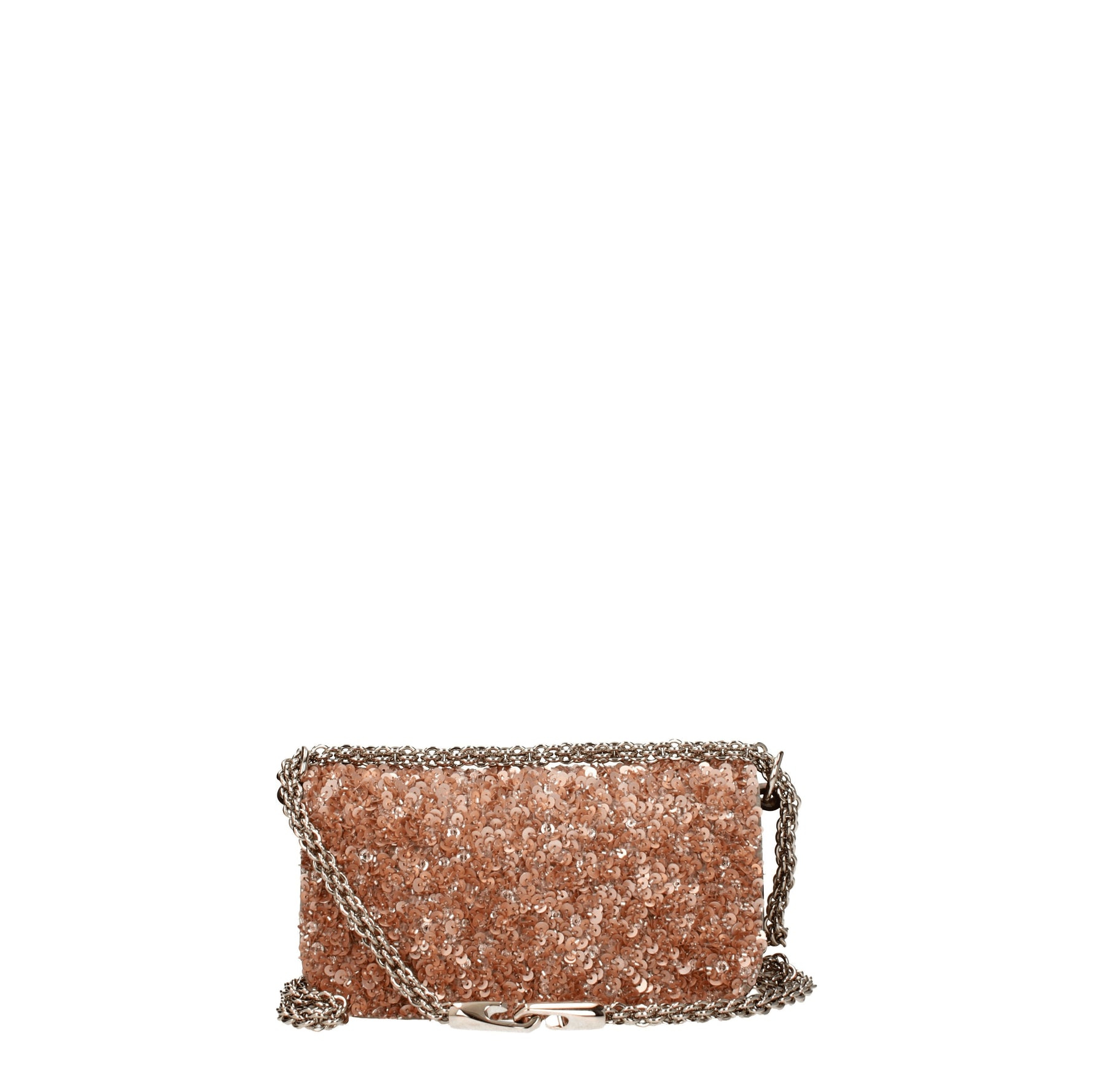 Valentino Garavani Pochette loco Donna Paillettes Rosa