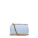 Burberry Borse a Spalla lola Donna Pelle Celeste Pale Blue