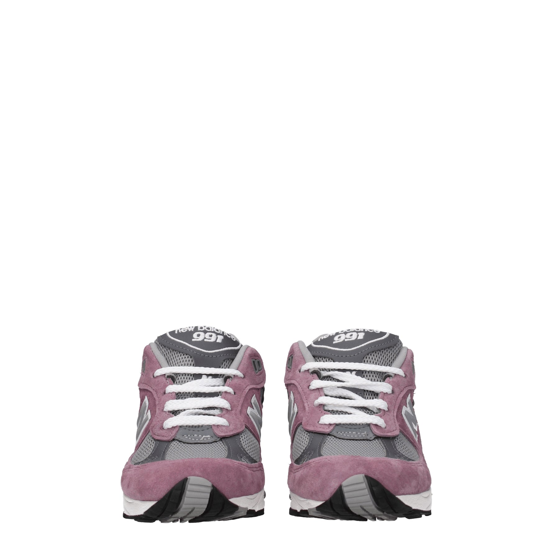 New Balance Sneakers 991 Donna Tessuto Grigio Malva