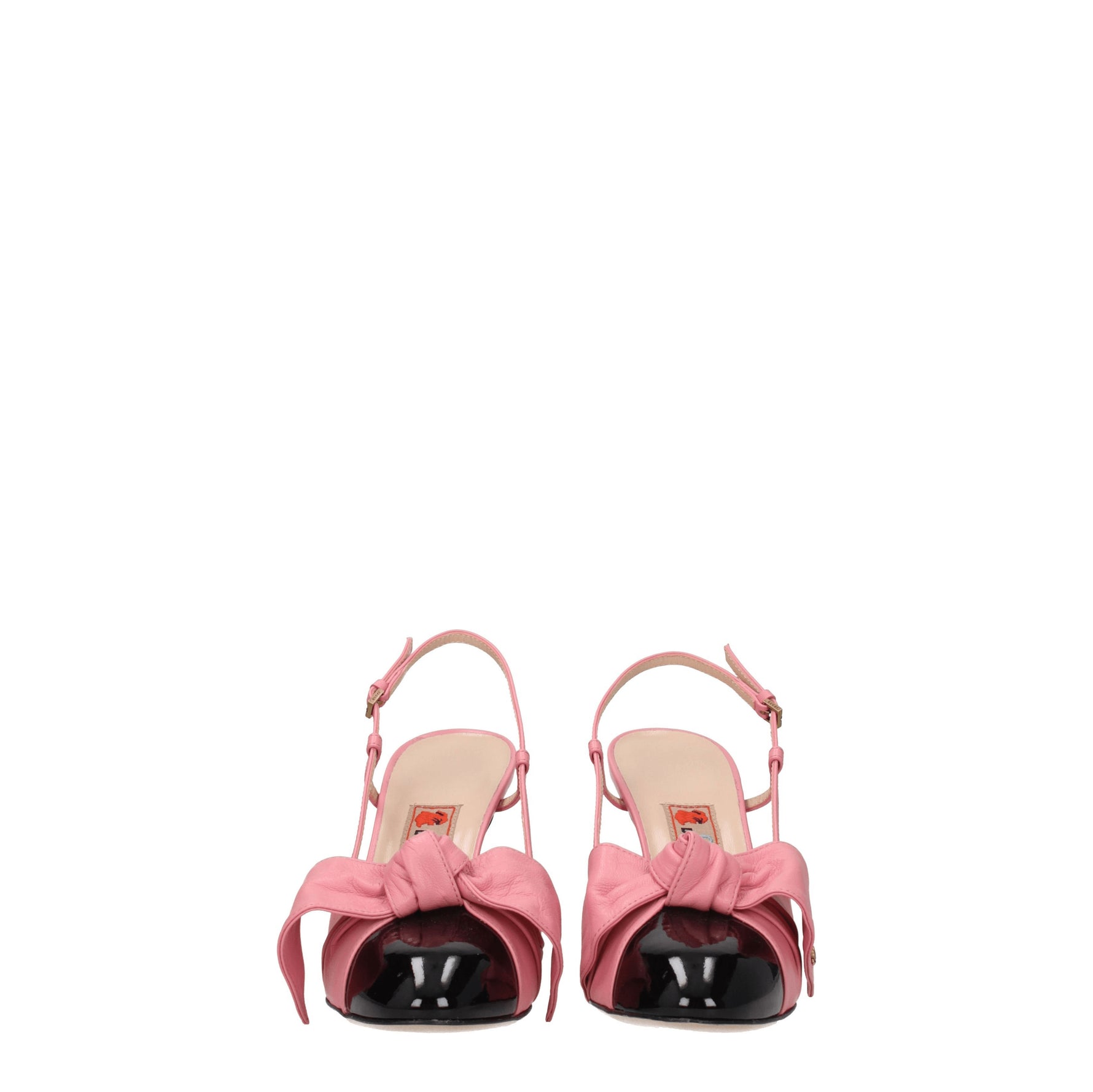 Gucci Sandali Donna Pelle Rosa Nero