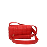 Bottega Veneta Borse a Tracolla padded cassette small Donna Pelle Rosso