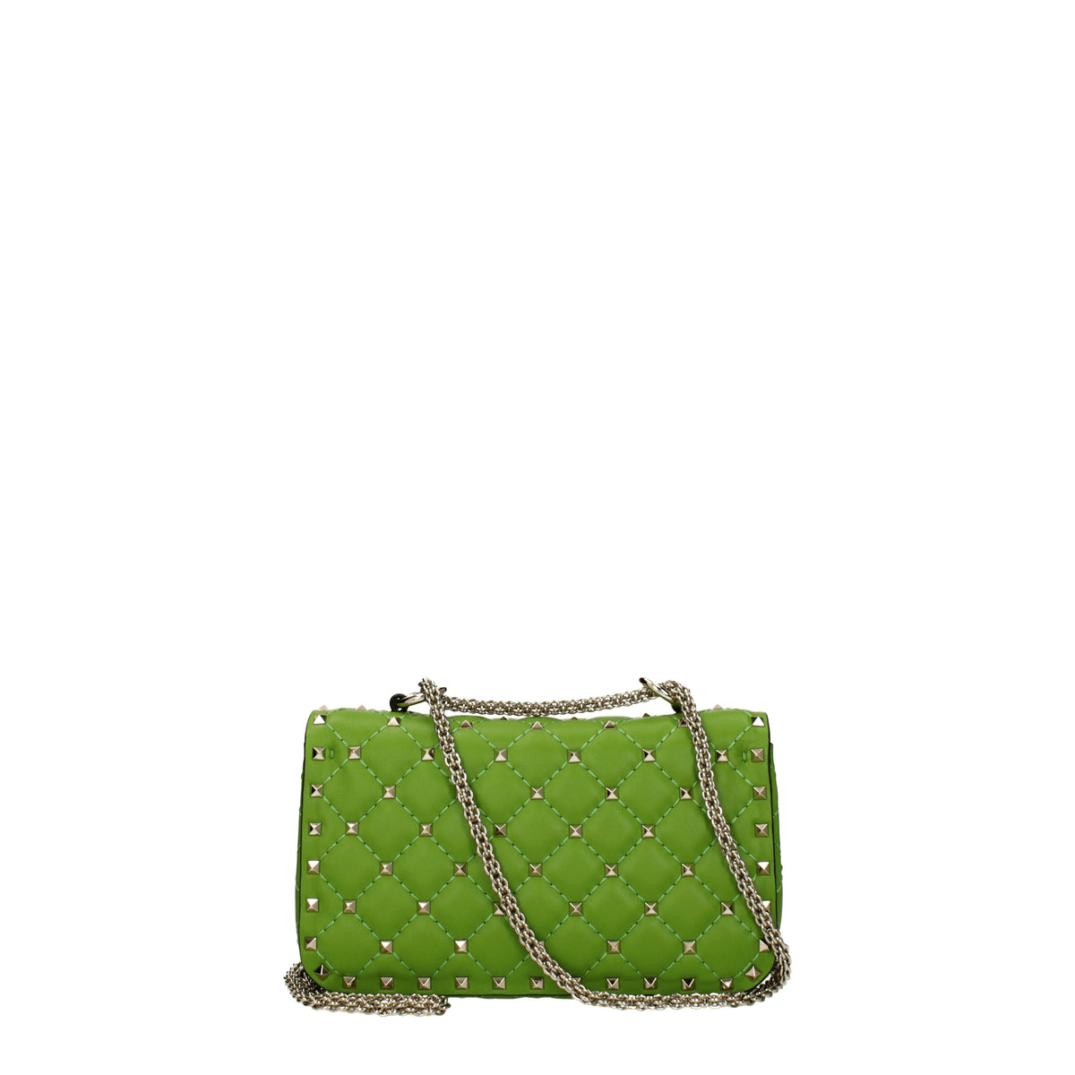 Valentino Garavani Borse a Mano rockstud spike Donna Pelle Verde Chartreuse