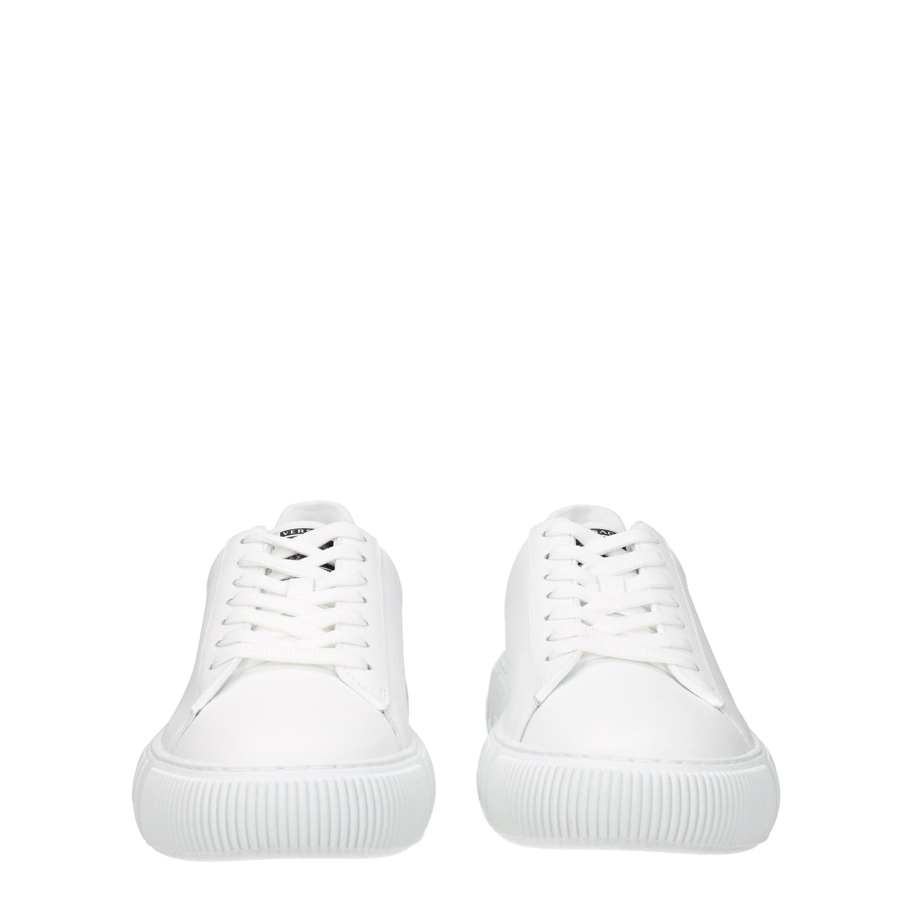 Versace Sneakers greca Uomo Pelle Bianco