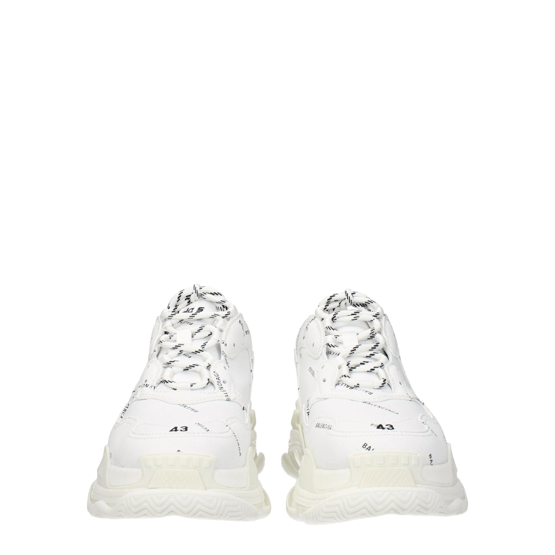 Balenciaga Sneakers triple s Uomo Pelle Bianco