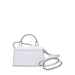 Tory Burch Borse a Mano bon bon Donna Pelle Bianco Bianco Ottico