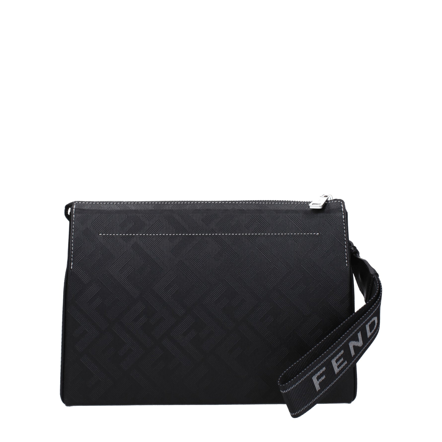 Fendi Pochette Uomo Pelle Nero