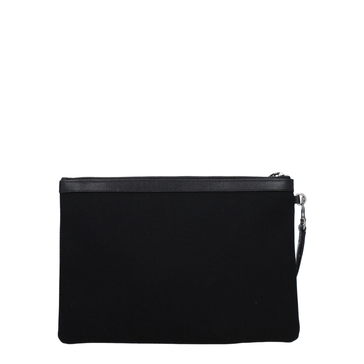 Saint Laurent Pochette Uomo Tessuto Nero